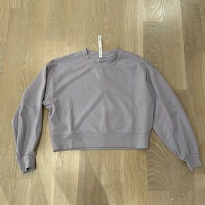 Lululemon softstreme perfectly cropped crew